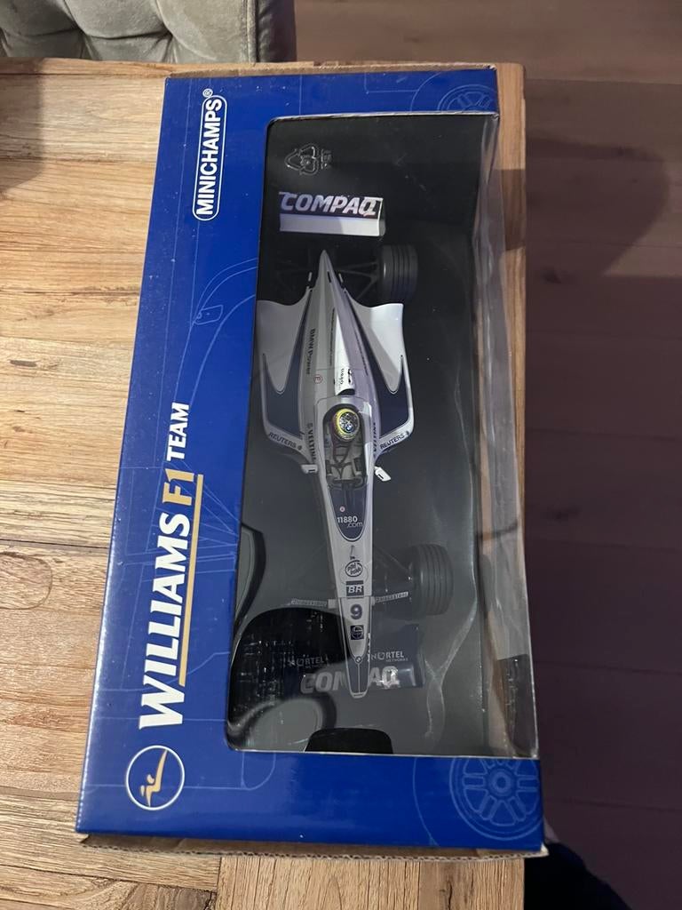 F1 modelauto 1/18 Williams, Ophalen of Verzenden, Nieuw, MiniChamps