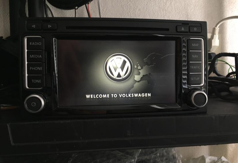 Skoda Rns 510 MIB PQ Autoradio scherm Defect fix vw seat, Ophalen of Verzenden, Nieuw