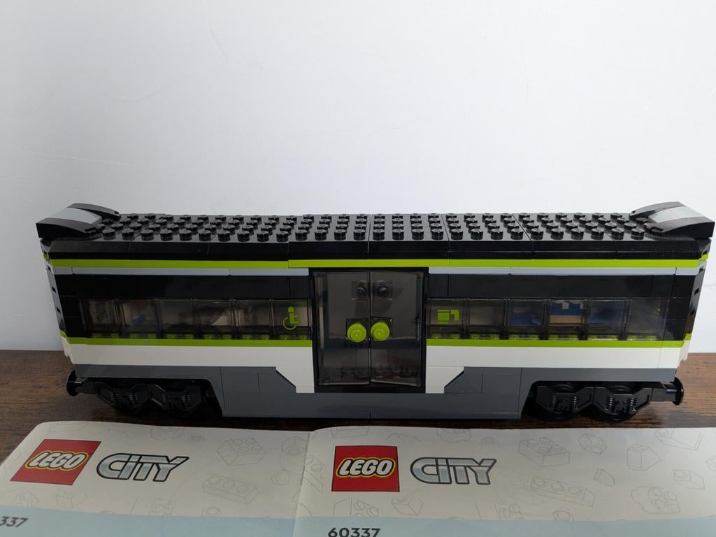 Lego 60337 trein wagons, Ophalen of Verzenden, Gebruikt, Gelijkstroom, Overige merken