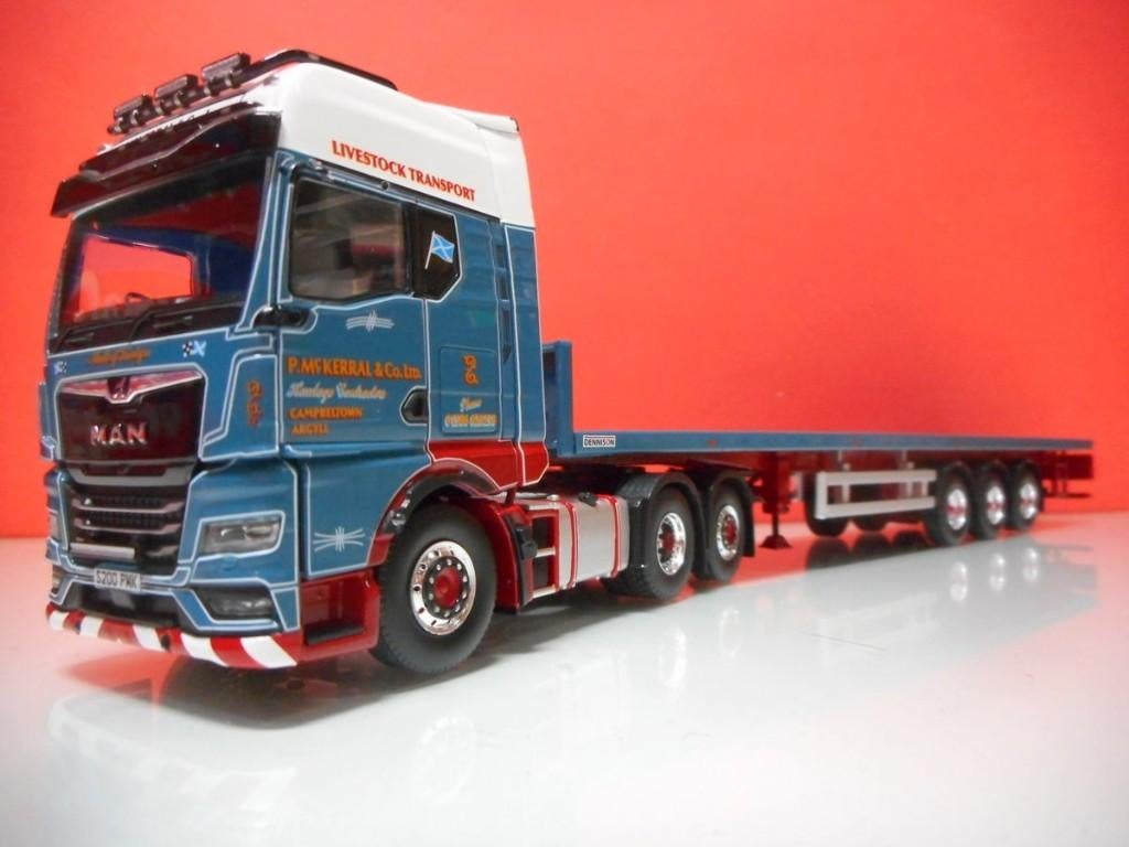 TEKNO MAN GM McKERRALL, GROOT-BRITTANNIË 87110, Ophalen of Verzenden, Nieuw, Bus of Vrachtwagen, Tekno