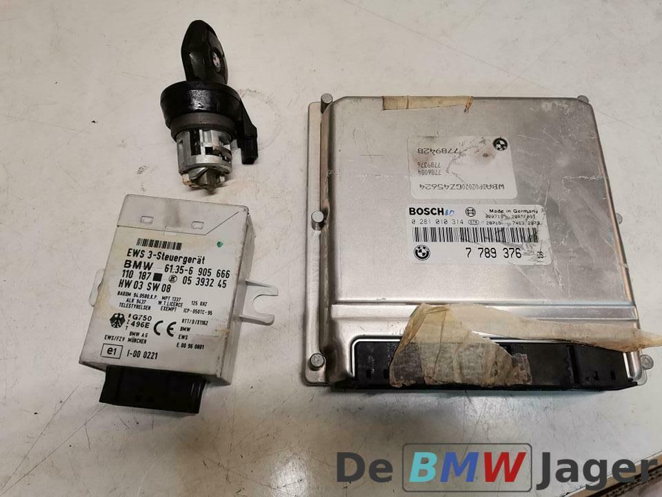 DDE met EWS en sleutel BMW 5-serie E39 525D M57 7789428, Auto-onderdelen, Gebruikt, Ophalen of Verzenden, BMW