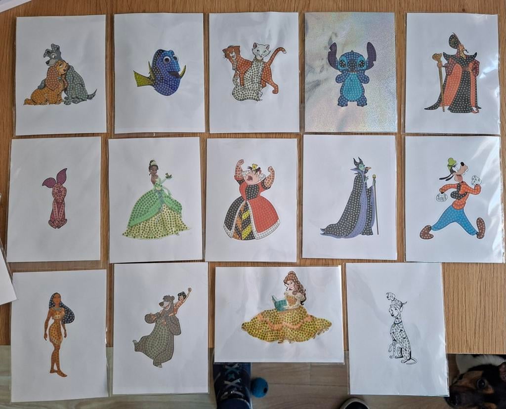 Disney daimondpaint, Verzamelen, Disney, Ophalen of Verzenden, Overige figuren, Nieuw