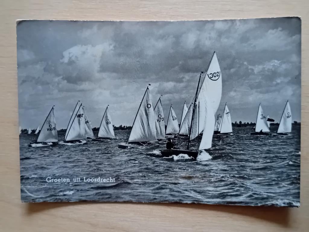 Ansichtkaart Loosdrecht, Ophalen of Verzenden, Noord-Holland