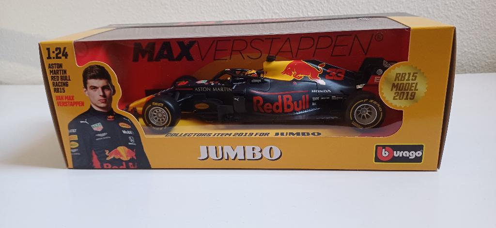 Max Verstappen auto's Jumbo uitgave, Verzenden, Nieuw, Overige typen, Bburago