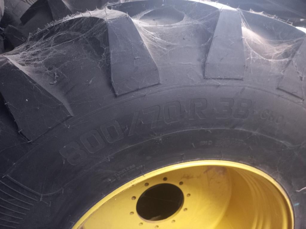 2x vredestein 800/70R38 banden John Deerne met velg - Nieuw, Ophalen of Verzenden