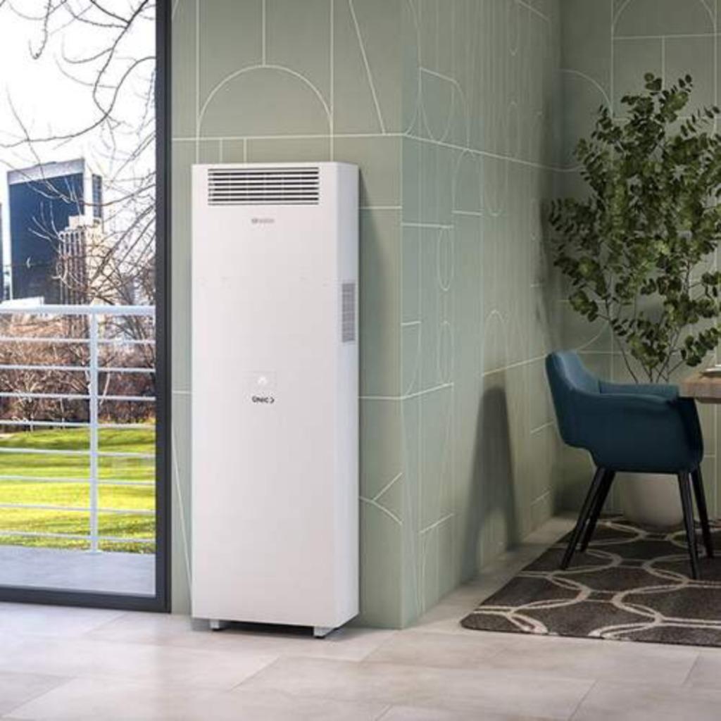 Unico Vertical 35 HP EVAN monoblock inverter koelen en verw, Koelen en Ontvochtigen, Minder dan 60 m³, Timer, Nieuw