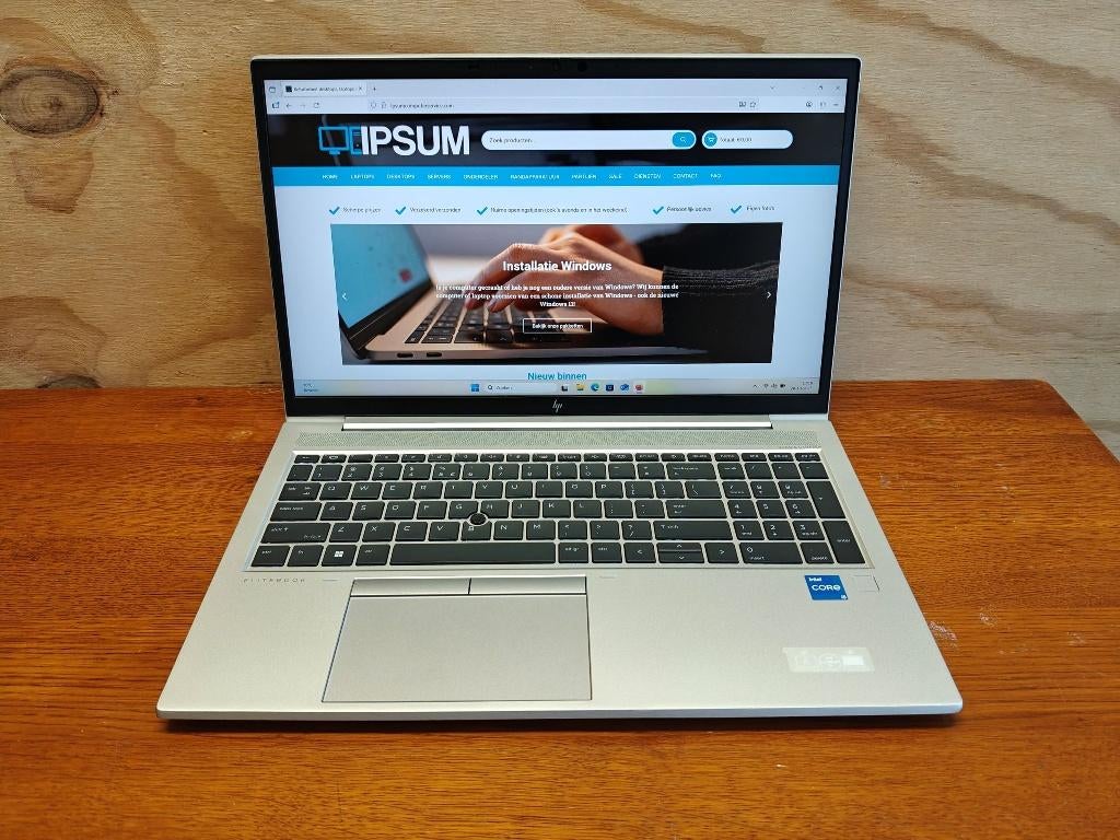 HP Elitebook 850 G8 | i7 1185G7 | 16gb DDR4 | 500gb SSD, 2 tot 3 Ghz, HP, Refurbished, HP