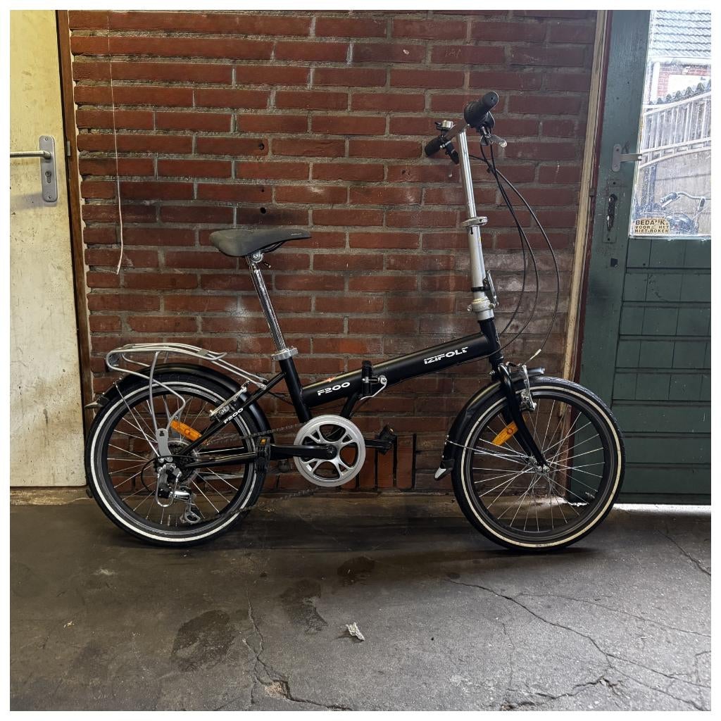 Prachtige 20" vouwfiets!, Fietsen en Brommers, Fietsen | Vouwfietsen, 20 inch of meer, Versnellingen, Zo goed als nieuw, Totaal opvouwbaar