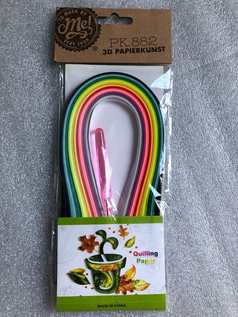 3D papier kunst - quilling paper, Ophalen of Verzenden, Zo goed als nieuw