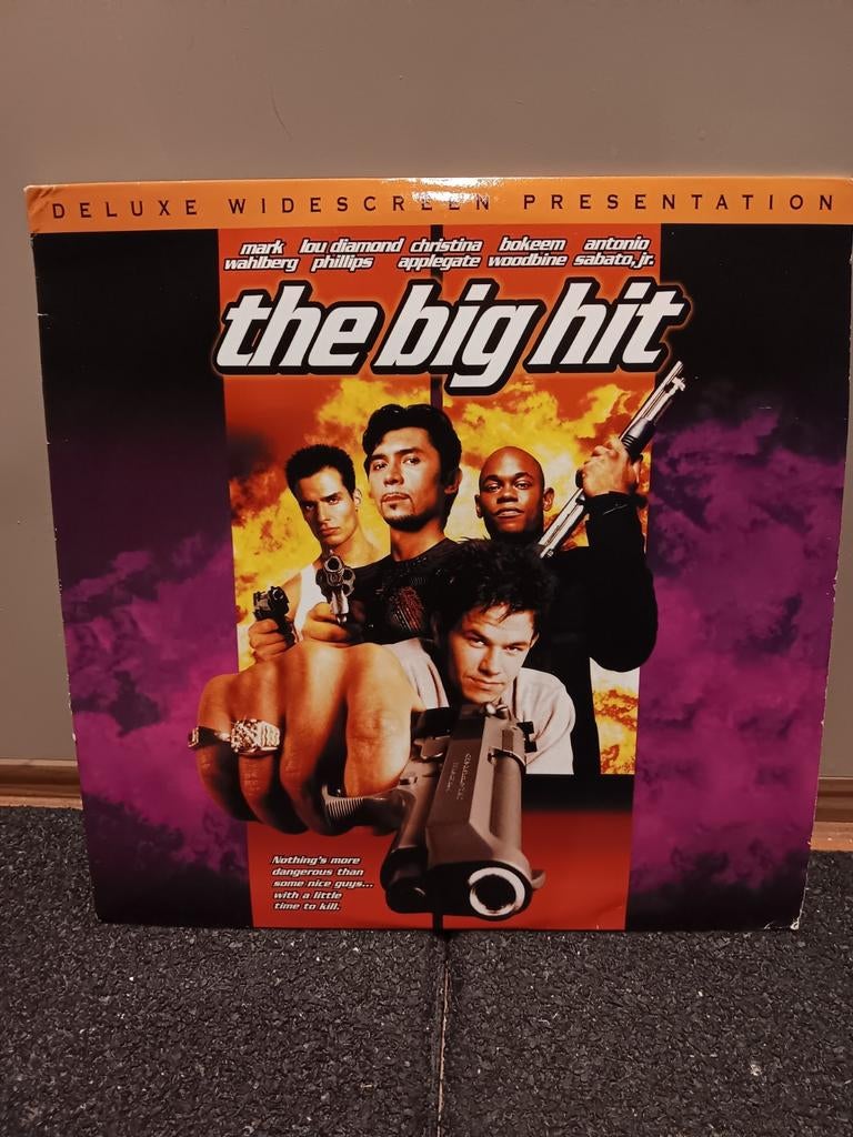 Laserdisc the big hit, Alle leeftijden, Ophalen of Verzenden, Zo goed als nieuw, Komedie