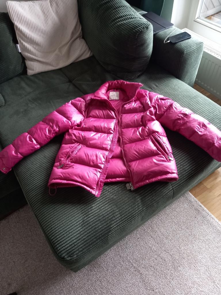 Winter jas, Kleding | Dames, Jassen | Winter, Ophalen, Moncler, Maat 42/44 (L), Roze