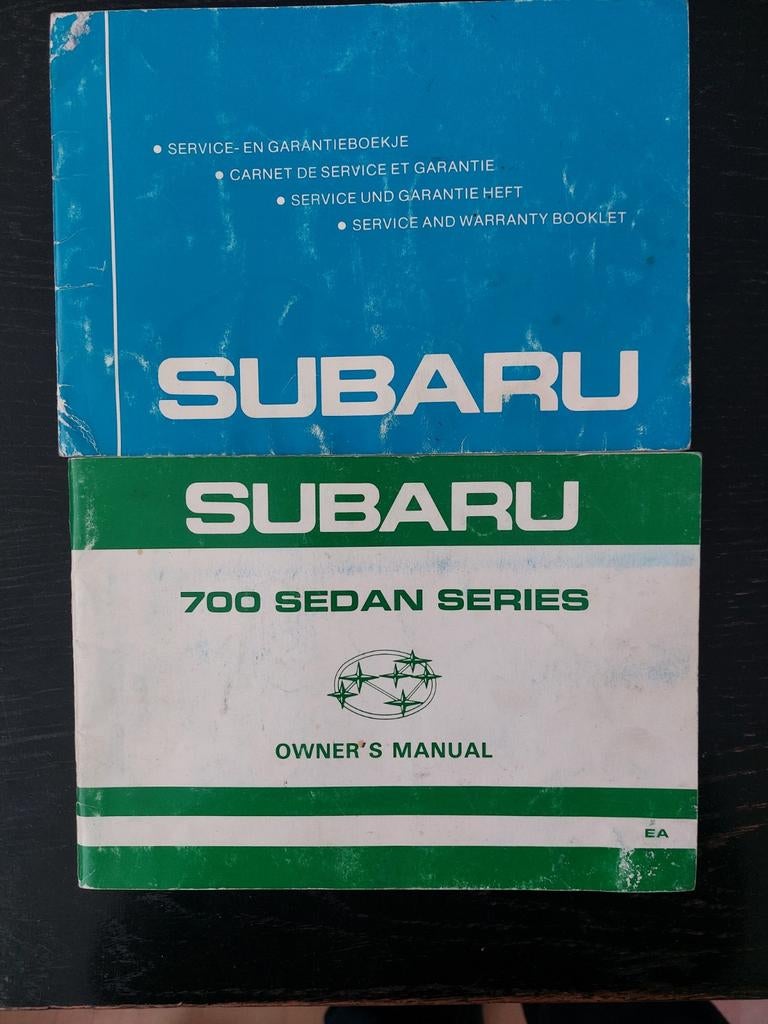 Subaru 700 Sedan Gebruiksaanwijzing en instructieboekje, Auto diversen, Handleidingen en Instructieboekjes, Ophalen of Verzenden