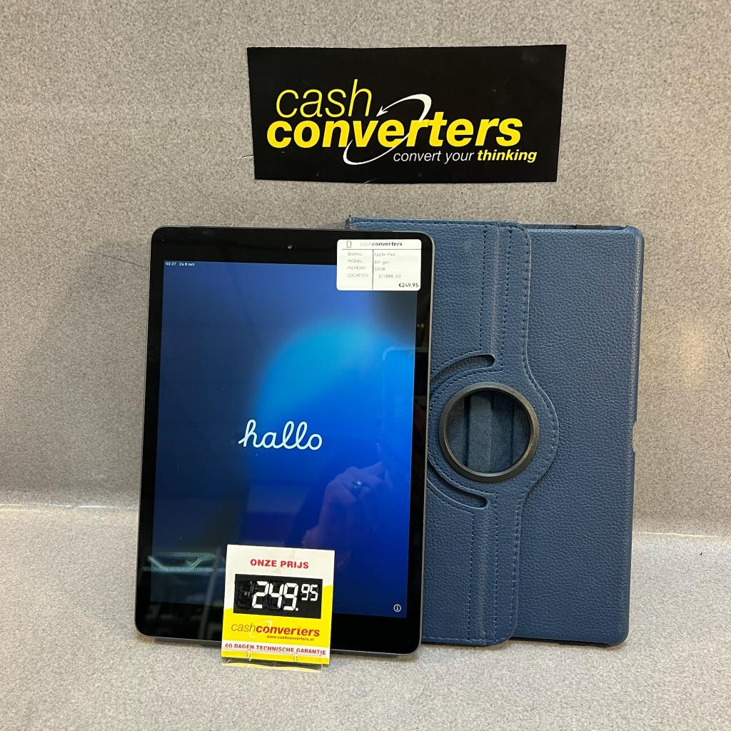 Apple Ipad 8th gen | 32GB | in hoes + lader | SALE | 377888, Computers en Software, Apple iPads, 10 inch, 32 GB, Apple iPad, Zwart