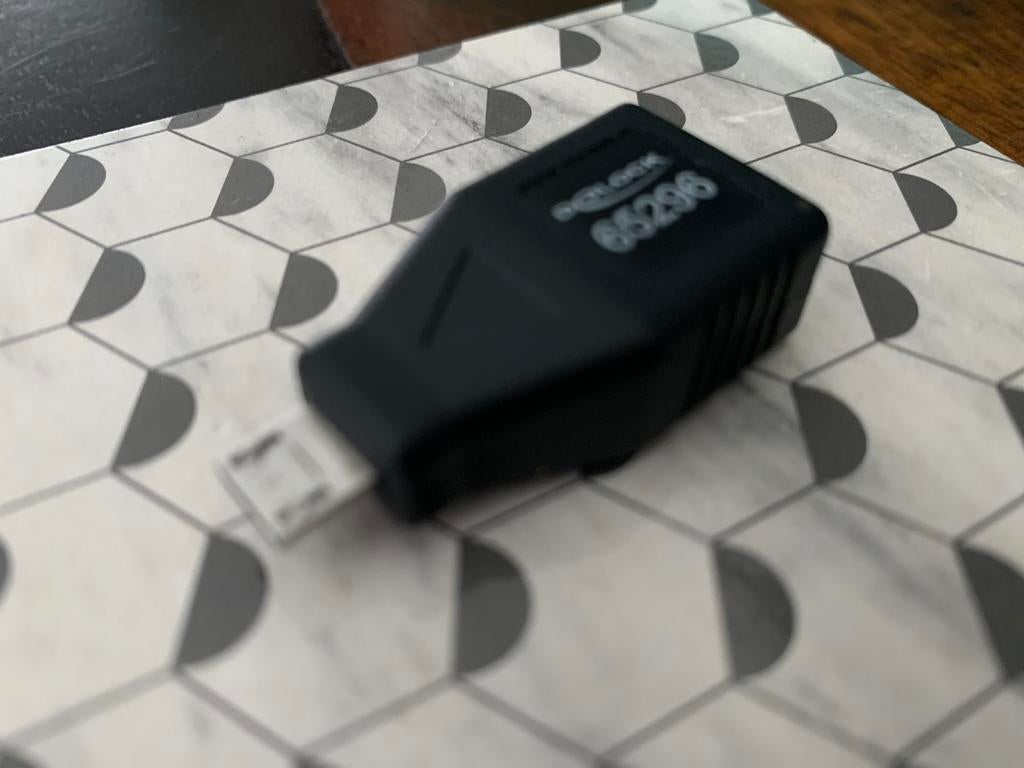 DeLockAdapter USB micro-B male >USB 2.0-A female., Ophalen of Verzenden, Zo goed als nieuw, Overige typen, Overige merken