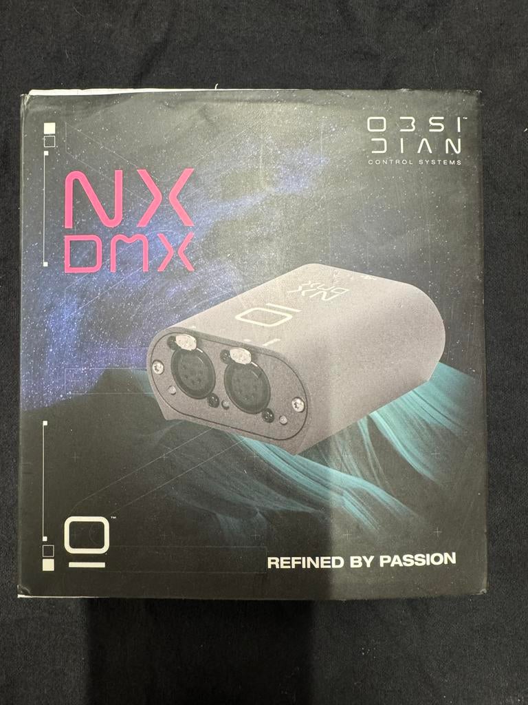 Obsidian NX DMX - 2 Poorts USB DMX Node, Ophalen of Verzenden, Zo goed als nieuw