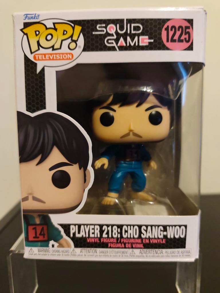 Funko Pop! Squid Game - Cho Sang-Woo #1225, Ophalen of Verzenden, Zo goed als nieuw