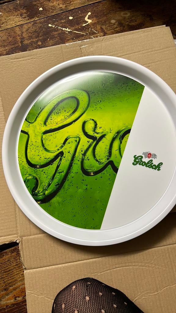 Grolsch dienblad, Ophalen of Verzenden, Zo goed als nieuw