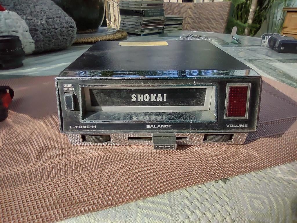 Shokai 707 oude (auto)  8-track uit de jaren 70. 12 volt, Ophalen of Verzenden