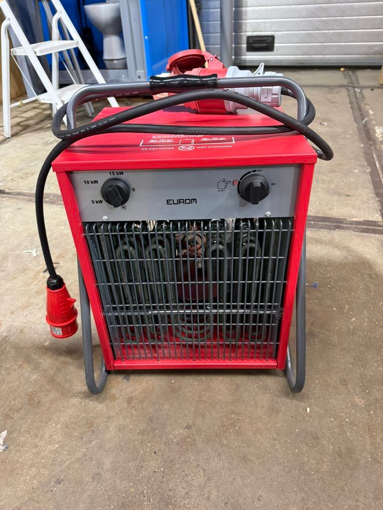 Werkplaats heater eurom 15kw, Ophalen of Verzenden, Zo goed als nieuw, Gas