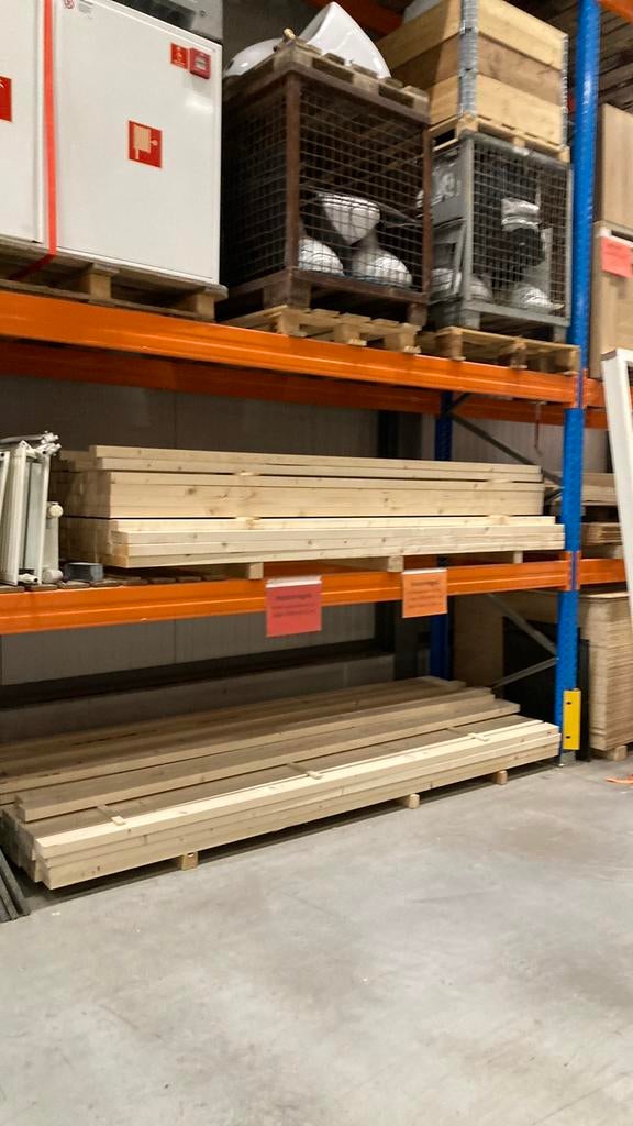 Underlayment osb platen regels balken hout nieuw, Ophalen, Eiken, Overige typen, Nieuw