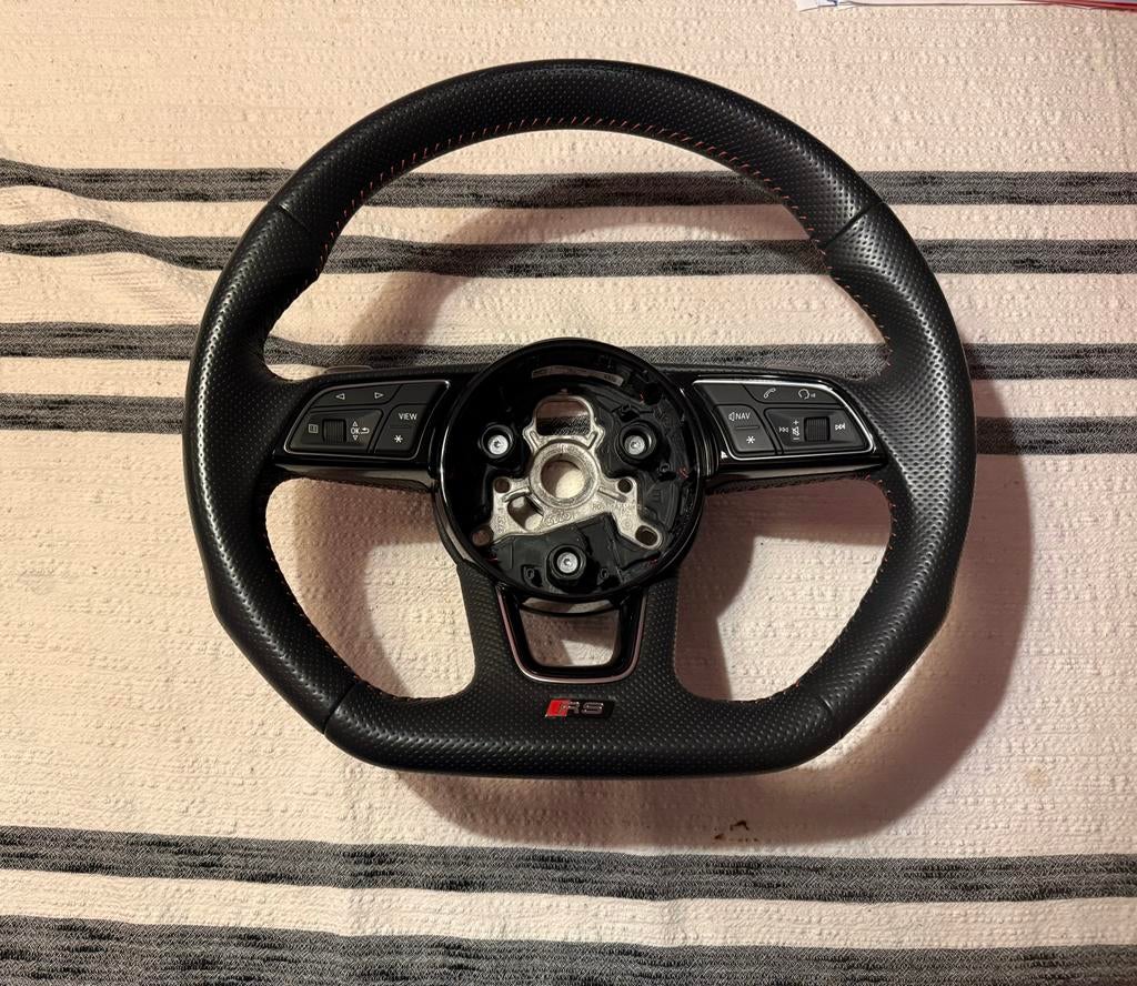 Audi RS3 RS4 RS5 Lederen Stuurwiel, Ophalen of Verzenden, Gebruikt, Audi