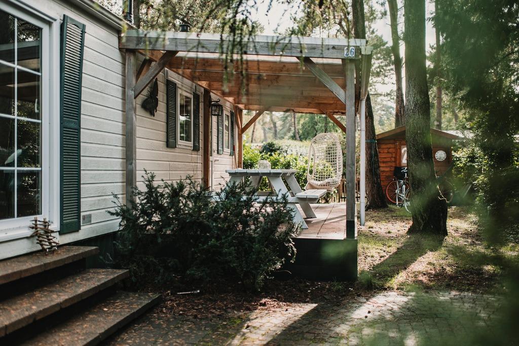 Chalet / Tiny House te huur in de Veluwe aan het bos