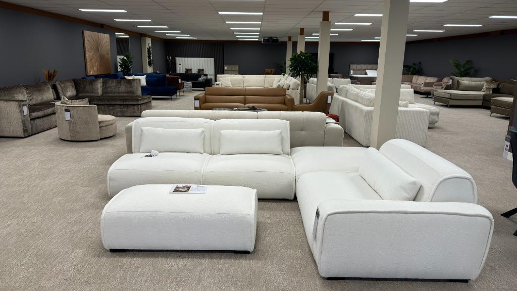 Snel leverbaar | Bouclé bank| Ultieme zitcomfort| Utrecht, Ophalen, Hoekbank, Eric Kuster, Modern, Modulair, Boucle, Teddy, 150 cm of meer