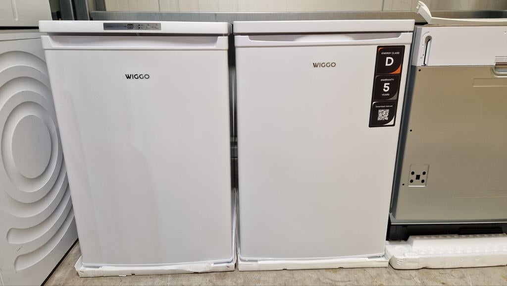 NIEUW Wiggo tafelm koelkast en vrieskast, 5 jaar fabrieksgar, Witgoed en Apparatuur, Koelkasten en IJskasten, Ophalen, 200 liter of meer