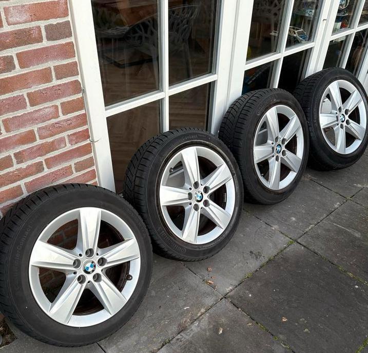 BMW 2 Serie F45/46 17" Winterset Styling 478, Auto-onderdelen, Banden en Velgen, Gebruikt, Banden en Velgen, 17 inch, Personenwagen
