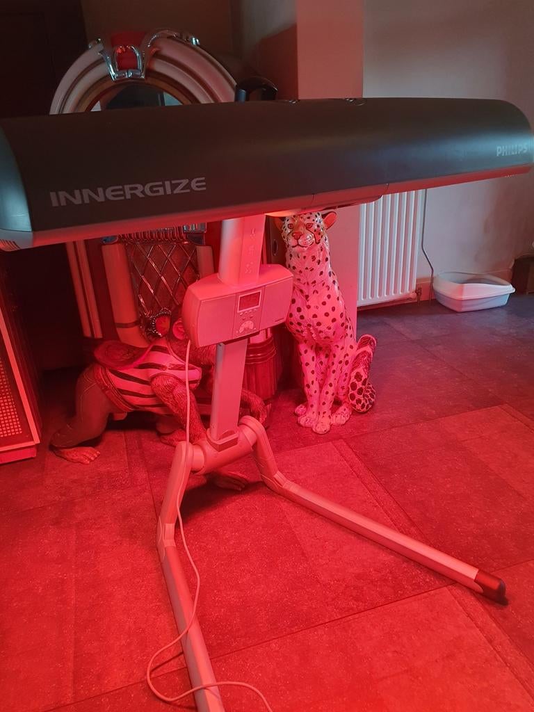 Te huur topmodellen philips sunmobile inklapbare zonnehemels, Ophalen, Zo goed als nieuw, Zonnebank enkelzijdig, Minder dan 10 lampen