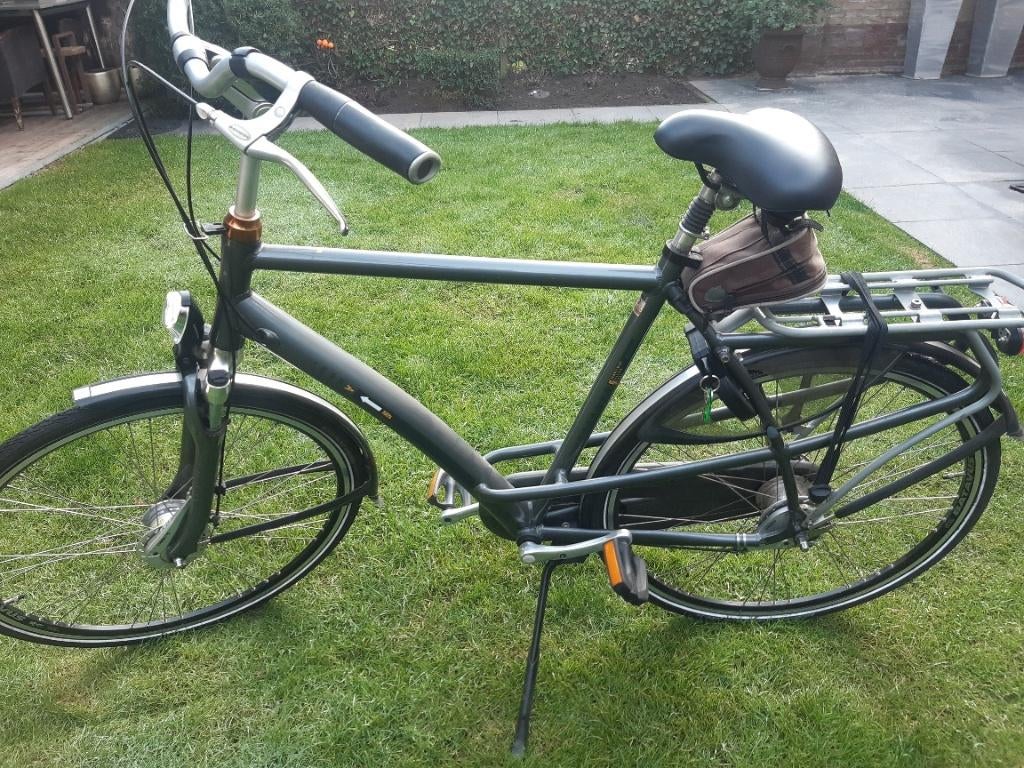 herenfiets L-57cm, Fietsen en Brommers, Ophalen, Gebruikt, Versnellingen, Batavus
