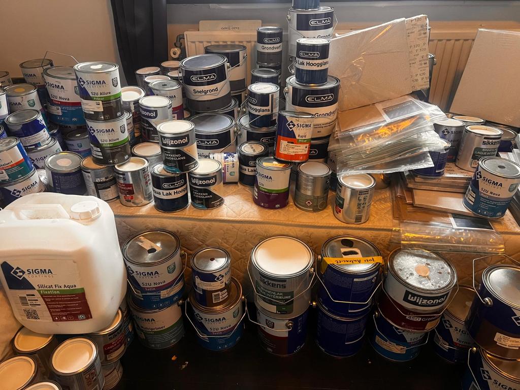 Diverse soorten verf, Ophalen of Verzenden, Wit