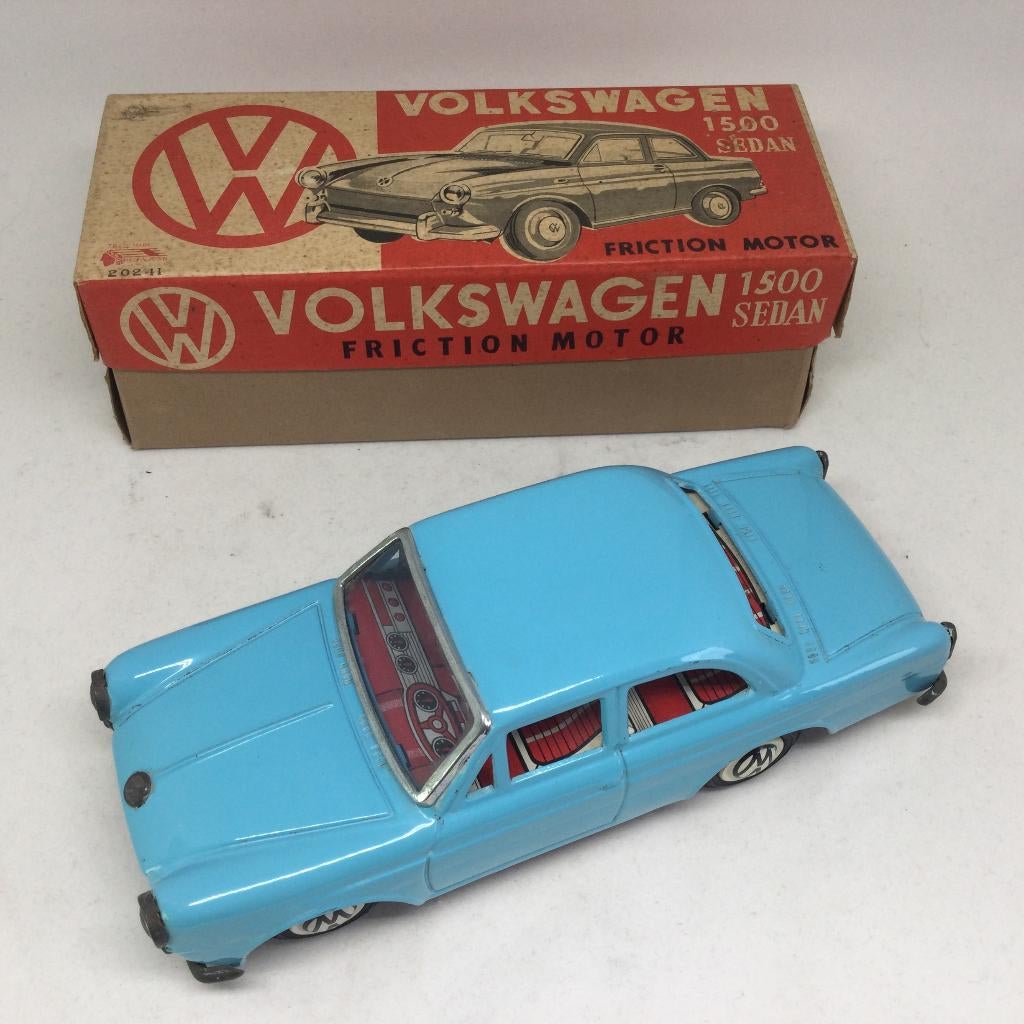 Ichimura 202.41 Tin Toy - Volkswagen 1500 Sedan, Ophalen of Verzenden