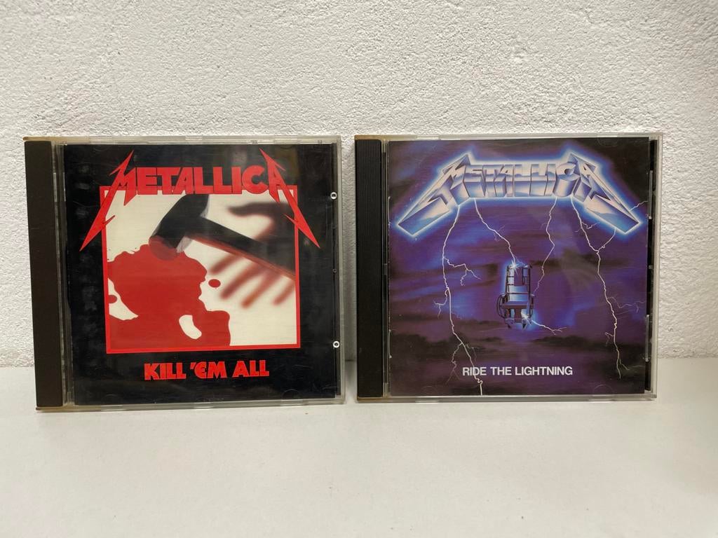 Metallica Kill 'Em All & Ride The Lightning CDs, Cd's en Dvd's, Ophalen of Verzenden, Zo goed als nieuw, Boxset