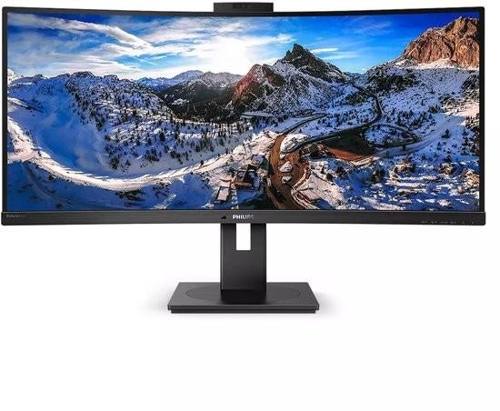 Philips 346P1CRH 34" QHD Ultrawide Monitor USB-C KVM