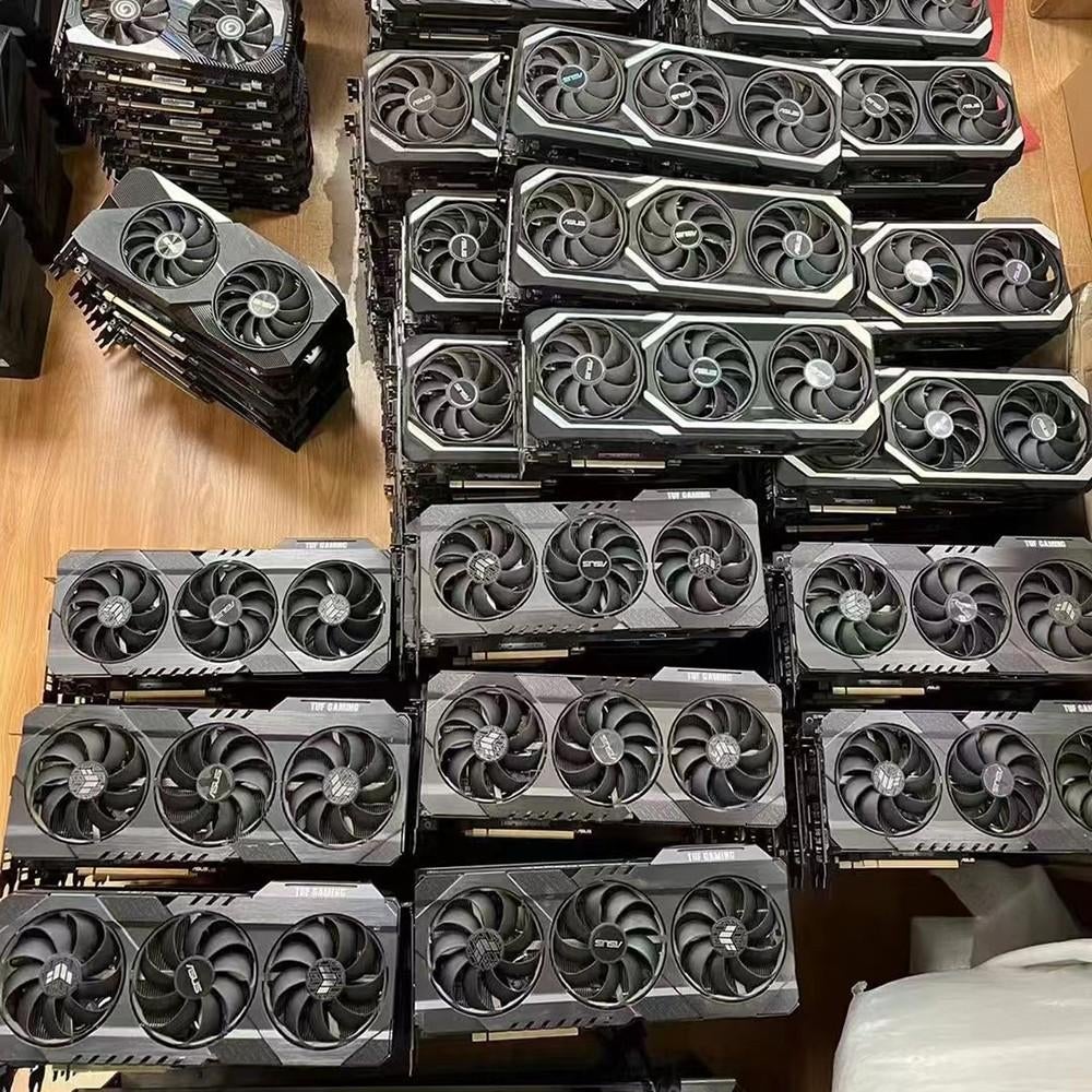 Gezocht: Partij videokaarten / bulk GPU's, Gebruikt, GDDR6, PCI-Express 4, Ophalen of Verzenden