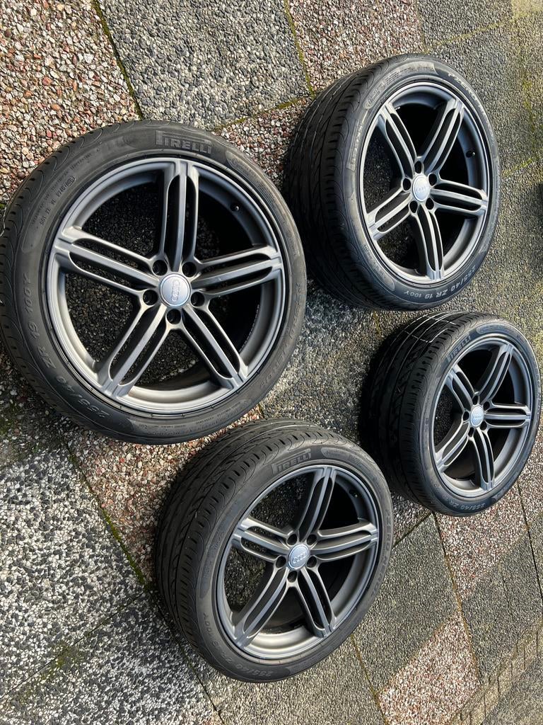 Audi replica velgen 19 inch., Auto-onderdelen, Banden en Velgen, 19 inch, Gebruikt, 255 mm, Velg(en)
