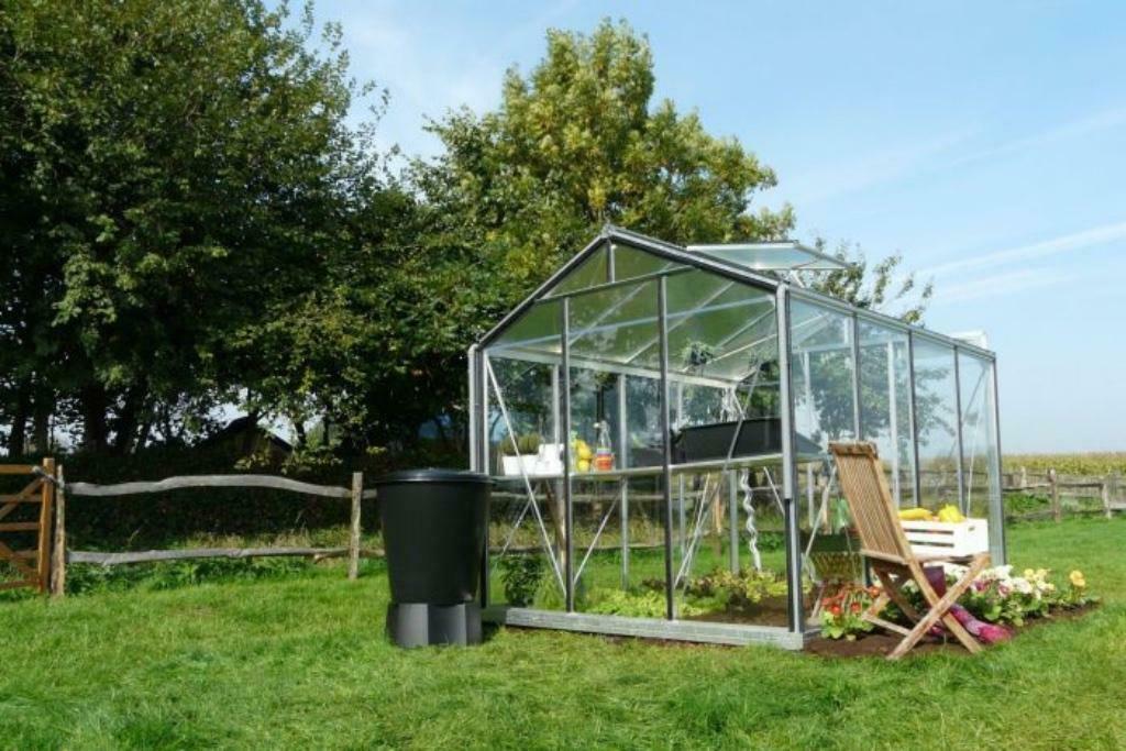 Tuinkas - R204 - 6,91m2 - veiligheidsglas - 232x298cm, Tuin en Terras, Verzenden, Nieuw