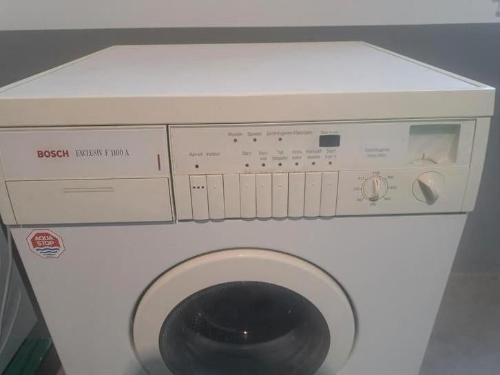 Wasmachine ( Bosch ), Ophalen, Gebruikt, 1200 tot 1600 toeren, 85 tot 90 cm