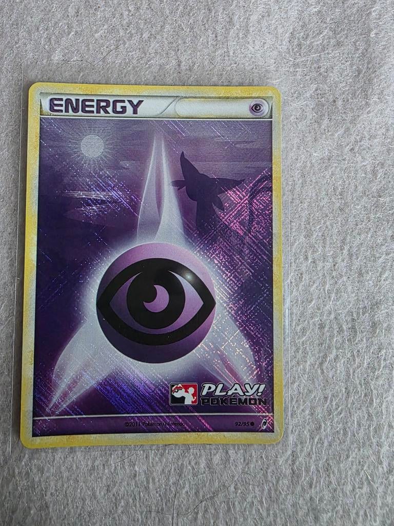Psychic Energy Call of Legends Pokémonkaart, Hobby en Vrije tijd, Verzamelkaartspellen | Pokémon, Gebruikt, Losse kaart, Ophalen of Verzenden