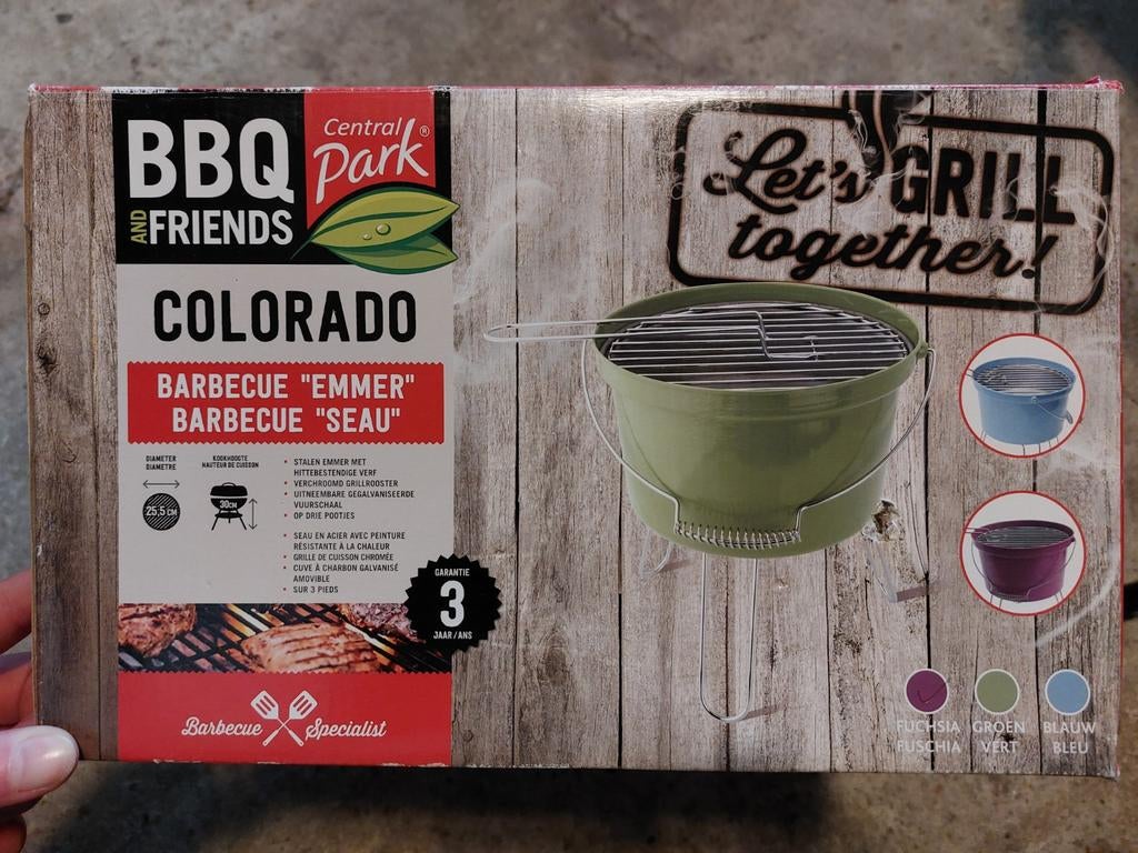 Central park Colorado barbecue emmer, Ophalen of Verzenden, Nieuw
