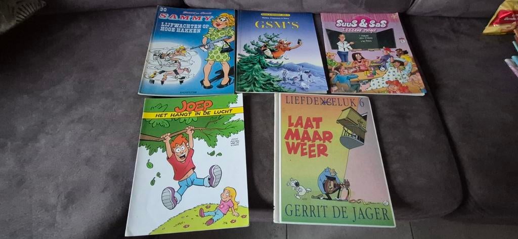 Stripboeken Collectie - Divers aanbod, Meerdere stripboeken, Ophalen of Verzenden, Gelezen, Diverse