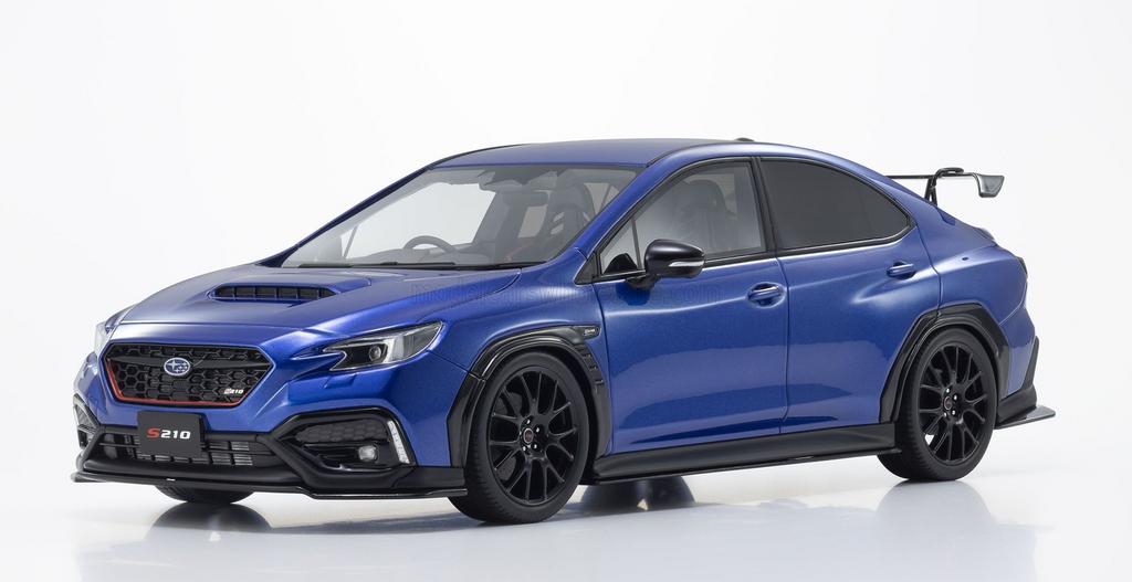 Kyosho 1:18 Subaru S210 STI Blue, Hobby en Vrije tijd, Modelauto's | 1:18, Ophalen of Verzenden, Nieuw, Kyosho