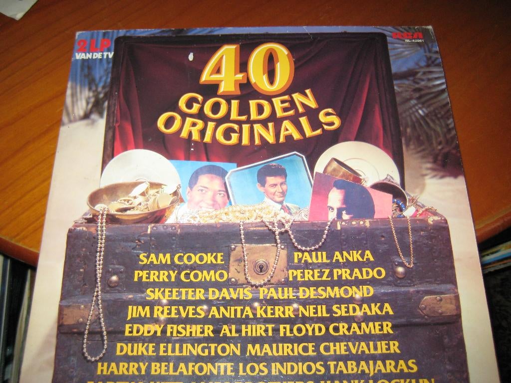 2 LPs, 40 Golden Originals, Cd's en Dvd's, Vinyl | Pop, Ophalen of Verzenden, Zo goed als nieuw, 12 inch