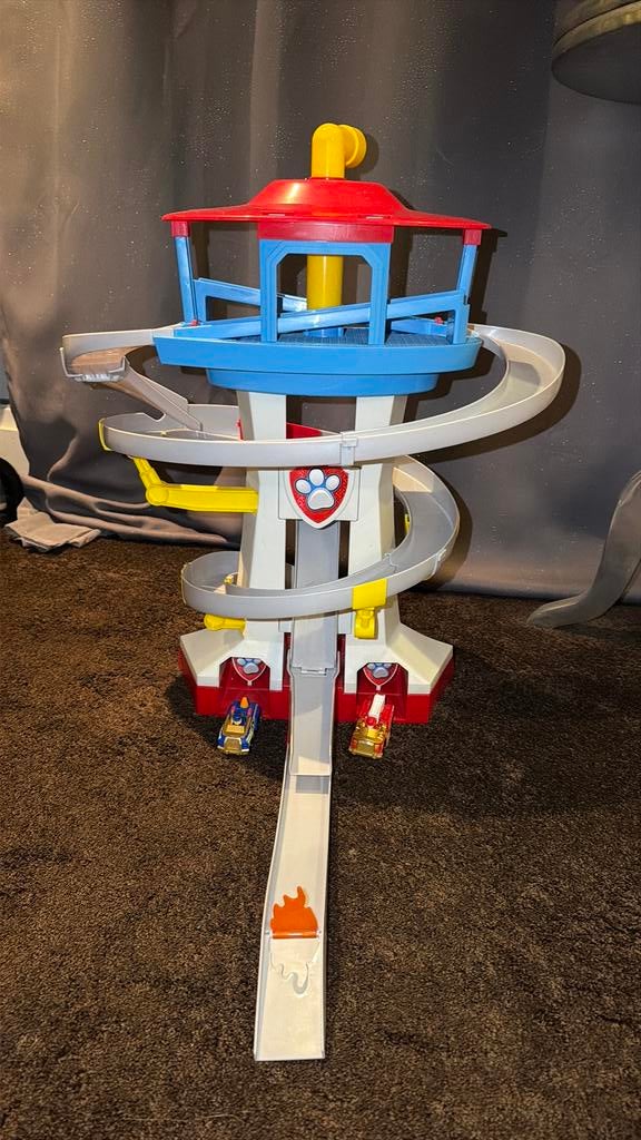 Paw patrol tower, Ophalen, Zo goed als nieuw, Handmatig, Overige merken