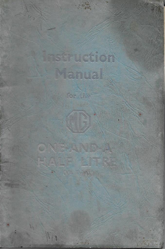 Instruction manual  MG VA, Ophalen of Verzenden
