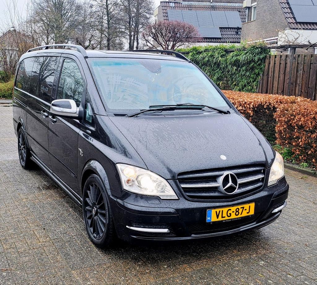 Mercedes Viano Avantgarde 125 Edition AMG pakket!, Auto's, Bestelauto's, Achterwielaandrijving, Zwart, Diesel, Particulier