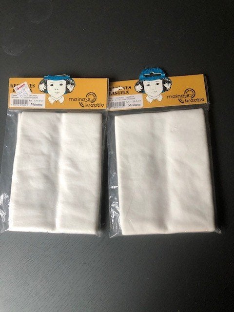 Tricotstof voor maken van poppenhoofden 25cmx76cm p st €6,25, Overige thema's, Textiel, Nieuw, Ophalen of Verzenden