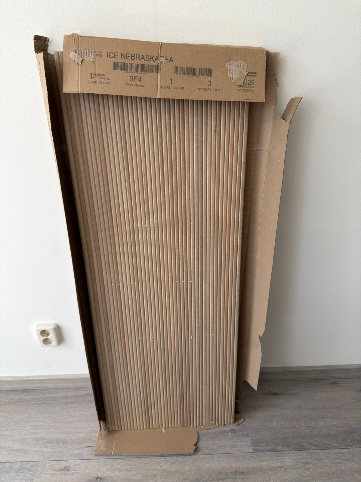 Wandtegels Porcelanosa Ice Nebraska Tea 45x120, Doe-het-zelf en Verbouw, Tegels, Ophalen, 60 cm of meer, 40 tot 60 cm, Nieuw