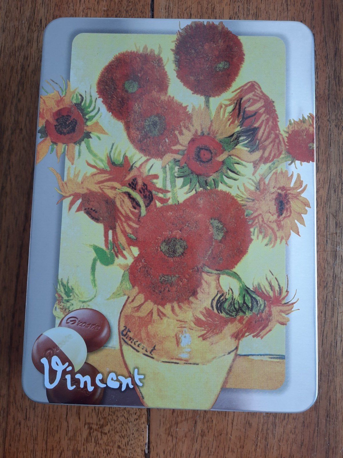 Droste blik Vincent 21x4 cm., Verzamelen, Blikken, Ophalen of Verzenden, Nieuw, Overige, Droste